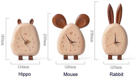 Animal Clock, Bamboo Diy, Wooden Clocks, Wooden Toy Cars, Making Wooden Toys, Wooden Toys Plans, Dremel Wood Carving, Wood Projects That Sell, Diy Clock Wall