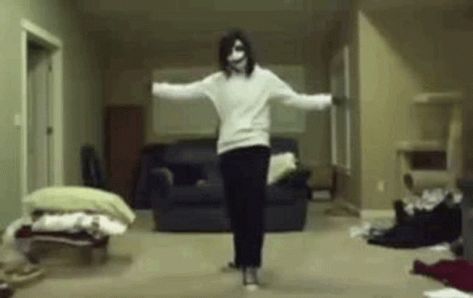 Creepypasta Jeff The Killer, Jeffrey Woods, Funny Dancing, Animated Gif, Dancing, Gif, Funny