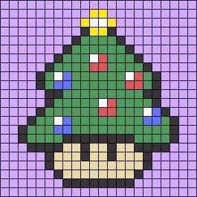 Merry Christmas Pixel Art, Pixel Art Pattern Christmas, Winter Pixel Art, Pixel Art Noel, Christmas Pixel Art, Pixel Art Kawaii, Art Room Doors, Modele Pixel Art, Piskel Art