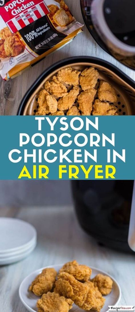 Tyson Popcorn Chicken. How to cook your favourite frozen Tyson popcorn chicken in the air fryer. Perfect if you want your Tyson popcorn chicken crispy and perfectly cooked. #popcornchicken #tyson #airfryer #airfryerrecipes #airfryerchicken Air Fryer Popcorn Chicken, Air Fryer Popcorn, Chicken In Air Fryer, Frozen Popcorn, Fabulously Frugal, Popcorn Chicken Recipe, Cooks Air Fryer, Homemade Popcorn, Favorite Dinner