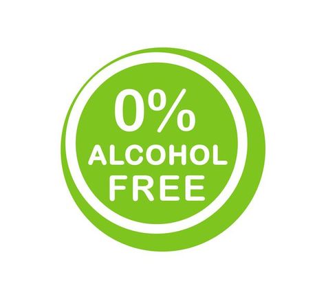 Alcohol free icon. no alcohol logo. zero... | Premium Vector #Freepik #vector #background #logo #banner #label Alcohol Logo, Zero Alcohol, Free Symbols, Logo Banner, Free Icon, Short Hair Styles Easy, Alcohol Free, Vector Background, Mood Boards