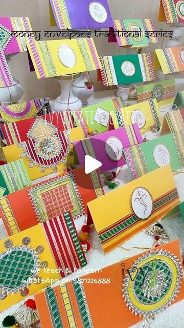 Gifting Money, Lipan Art, Border Art, Fancy Envelopes, Wedding Gifts Packaging, Gotta Patti, Money Envelopes, December 24th, 11 59