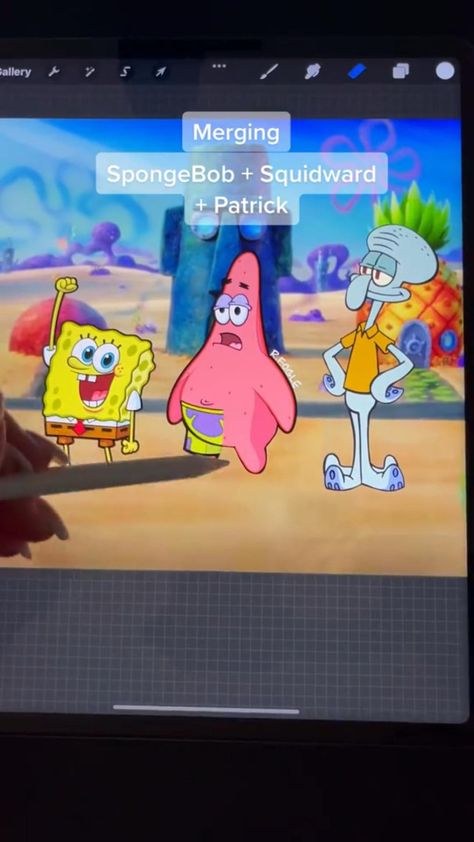 Squidward And Spongebob, Spongebob Videos, Spongebob Gif, Spongebob Squidward, Odd Art, Spongebob Patrick, Funny Cartoon Gifs, 5 Minute Crafts Videos, Artist Doll