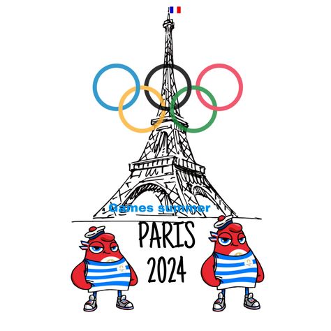 Paris Olympics 2024 Poster, Olympics 2024, Summer Olympics, Editorial Illustration, Animal Party, Olympic Games, Pretty Wallpapers, Marvel, Couture