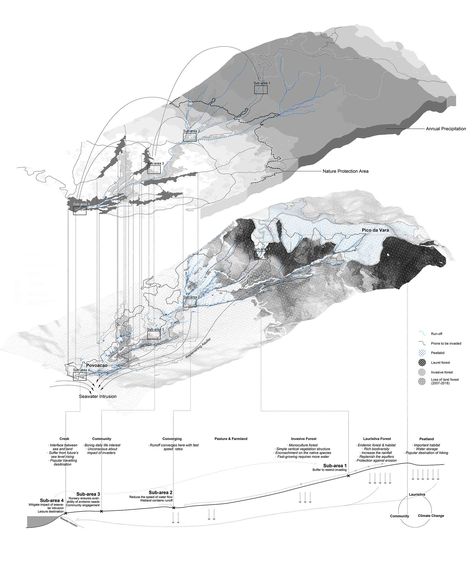 Water Analysis Architecture, Architecture Programme Diagram, Abstract Site Analysis, Landscape Transect, Site Map Architecture, Architectural Mapping, Concept Board Architecture, Site Analysis Architecture, Topography Map