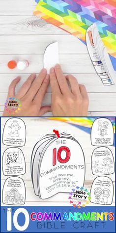 10 Commandments Bible Craft, 10commandments Craft, 10 Commandments Activity, 10 Commandments Games For Kids, 10 Commandments Craft For Kids, 10 Commandments Game, Ten Commandments Craft For Kids, 10 Commandments Craft Preschool, Ten Commandments Activities