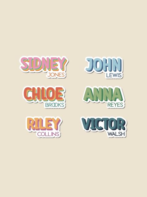 Personalized name stickers - free shipping!

Add your name to your laptop, water bottle, tumbler, and more! Choose from a variety of colors and fonts. #personalizedstickers #namestickers #laptopstickers #waterbottlestickers . #Canva_Label_Design #Kids_Name_Labels #Mail_Sticker #Sticker_Design_Inspiration Sticker Name Design, Name Label Design, Kids Name Labels, Label Ideas, Design Layouts, Name Sticker, Sticker Water Bottle, Sticker Ideas, Name Labels