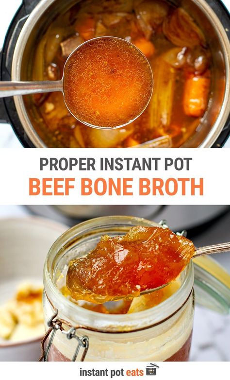 Beef Marrow Bone Broth Instant Pot, Beef Bone Broth Recipe Instant Pot, Beef Bone Broth Instant Pot, Bone Broth Recipe Instant Pot, Bone Broth Instant Pot, Beef Soup Bones, Beef Marrow, Aip Chicken, Bone Broth Soup