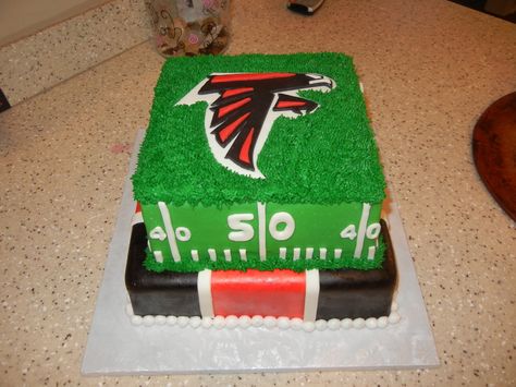 Atlanta Falcons Cake, Falcons Cake, Cake Central, Atlanta Falcons, Happy Birthday Cakes, Grooms Cake, Super Bowl, Let Them Eat Cake, Eat Cake