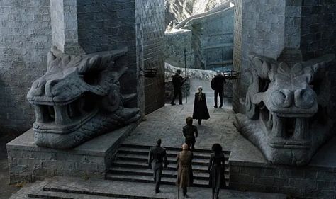 Medieval Matters: Game of Thrones and the Problem with Dragonstone | Tor.com Dragonstone Castle, Game Of Thrones Castles, Breathing Fire, Asoiaf Art, Targaryen Aesthetic, Iron Throne, Game Of Thrones Art, House Targaryen, Fantasy Castle