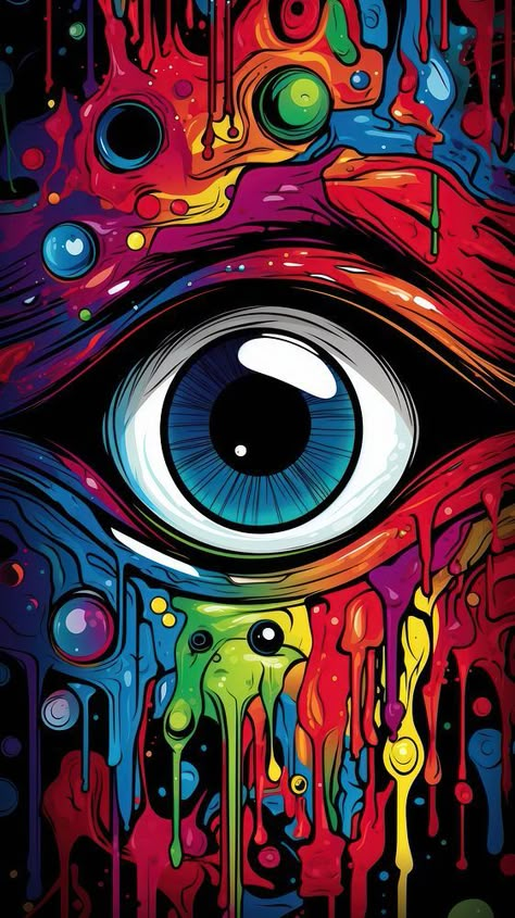 Abstract eyeball art painting cartoon. AI generated Image by rawpixel. | premium image by rawpixel.com Eyeball Illustration, Eye Graffiti, Free Android Wallpaper, A Phone Wallpaper, Abstract Eye, Mystic Illustration, Eyeball Art, Trippy Wall, Cartoon Eyes Drawing