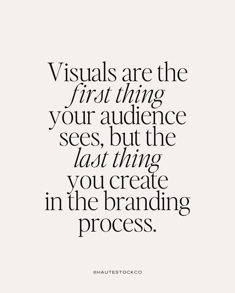 Ever scroll past a post in 0.2 seconds? Yep, visuals matter! 👀 They're your audience's first impression, but here's the surprising truth: visuals are actually the last piece of your brand puzzle. Think about it like building a house. You wouldn't buy decor before laying the foundation, right? The same goes for branding! Your brand strategy is the foundation - understanding your audience, your message, and your unique value proposition. THEN you can craft visuals that resonate and connect. ... Personal Brand Quotes, Salon Policies, Strategy Quotes, Unique Value Proposition, Business Tax Deductions, Carousel Design, New Year Post, Branding Content, Agency Branding