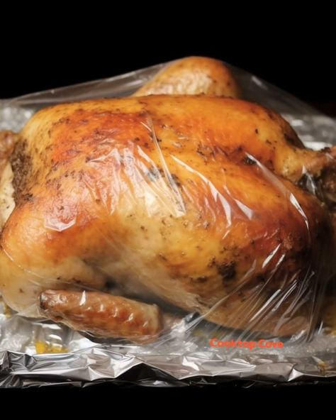 My nana's best and easiest roast chicken recipe. This method will change your life Roasted Chicken In A Bag, Roasted Hen Recipe Ovens, Reynolds Oven Bag Recipes Chicken, Oven Bag Chicken Recipes, Baked Whole Chicken Recipes Oven Bag, Roasted Whole Chicken Oven Bag, Baked Hen Recipe Ovens, Easy Roast Chicken Whole, Chicken In A Bag Recipes Ovens