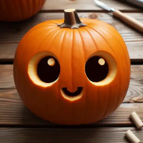 Pig Carved Pumpkin, Peanut Pumpkin Carving, Freehand Pumpkin Carving, Simple Pumpkins Carvings, Cute Pumpkin Faces Carving, Tiny Pumpkin Carving, Gnome Pumpkin Carving, Mini Pumpkin Carving Ideas