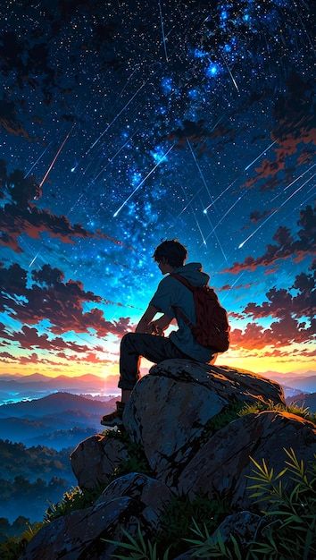 Nice Wallpapers For Boys, Fan Art Boy, Soul Cartoon, Peaceful Backgrounds, Lofi Art, Galaxy Wallpapers, Cool Galaxy Wallpapers, Single Pic, About A Boy