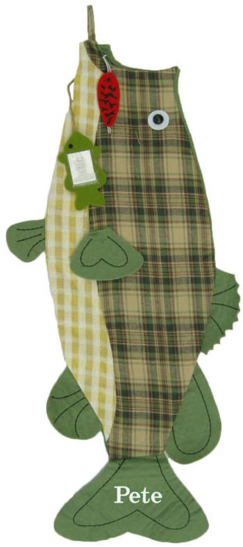 ALL ABOUT SETH Fish Christmas, Large Mouth Bass, Fishing Christmas, Christmas Stockings Diy, Christmas Stocking Pattern, Christmas Stocking Holders, Stocking Pattern, Largemouth Bass, Xmas Stockings