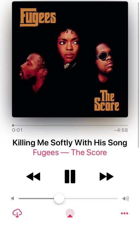 Killing Me Softly With His Song - Fugees Killing Me Softly With His Song, Song Posters, Upbeat Songs, Killing Me Softly, Minimalist Posters, Soul Songs, Music Ideas, Killing Me, Spotify Lyrics