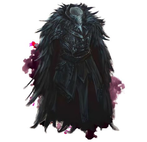 Official art of Vax'Ildan's iconic armor from Critical Role's Tal'Dorei Setting Reborn. Studded Leather Armor, Shadar Kai, Magic Armor, The Raven Queen, Fashion Souls, Dnd Dragons, D D Items, Dnd Items, Raven Queen