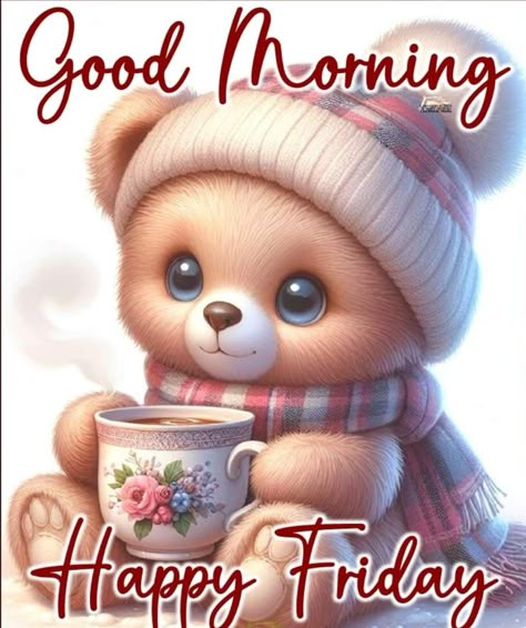 Good Morning Stickers, Morning Stickers, Good Morning Friday Images, Friday Greetings, Good Night Cat, Morning Pic, Friday Images, Pic Quotes, Winter Pics