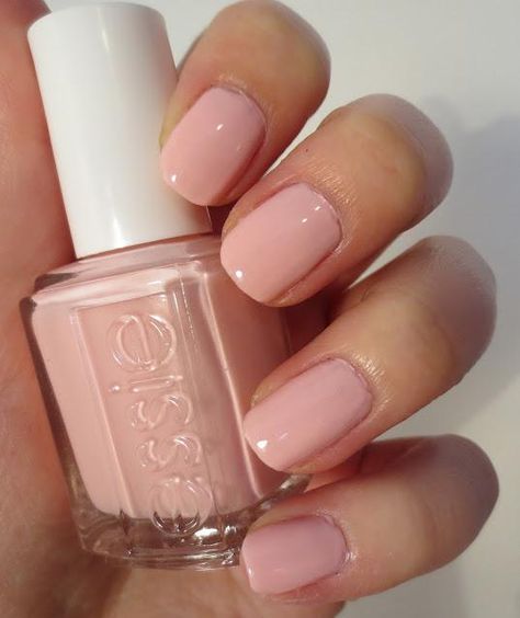 Essie High Maintenance, Ballet Slippers Aesthetic, Pink Nail Polish Essie, Best Pink Nail Polish, Nail Polish Colors Essie, Slippers Aesthetic, Essie Pink, Essie Fiji, Essie Pink Nail Polish