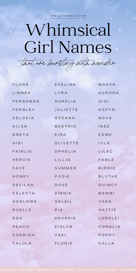 Flower Names For Girls, Nature Inspired Names, Sims Names, Unique Baby Girl Names, Mystical Names, List Of Girls Names, Nature Names, Modern Baby Names, Writing Names