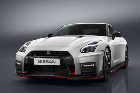 2017 Nissan GT-R Nismo >>> Nissan's engineers have refined the GT-R Nismo's shock absorbers, springs and stabilizers, the all-wheel drive has been upgraded and the 3.8-liter V6 engine has been massaged to produce an additional 30 PS (30 HP) on top of the standard 2017 GT-R, up to a total of 600 PS (592 HP), pushed to the wheels through a 6-speed dual-clutch gearbox. Nissan Gtr R35 Nismo, New Nissan Gtr, Gtr R35 Nismo, Nissan Gtr 35, Nissan Gtr Nismo, Gtr 35, Gtr Nissan, Gtr Nismo, Nissan R35