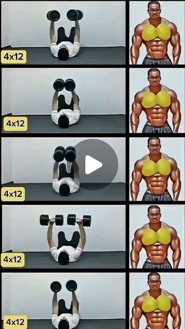 Gym Chest Workout, Workout Chest, Chest Workout For Men, Hiit Workout At Home, Gym Boy, Body Building Men, Body Weight Training, Chest Workouts, Motivation Workout