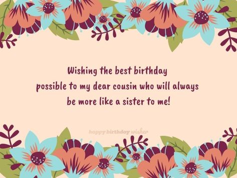 Happy Birthday My Czn Sister Wishes, Happy Birthday Wishes To Cousin Sister, Happy Birthday Cousin Sister Wishes, Cousin Bday Wishes, Cousin Birthday Quotes Special, Happy Birthday My Czn Wishes, Cousin Birthday Wishes, Happy Birthday Wishes For Cousin, Birthday Wishes For Cousin Sister