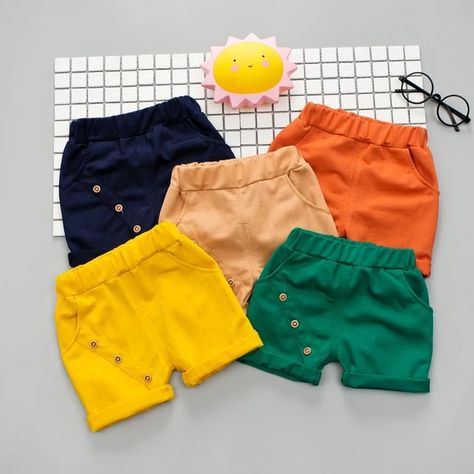 BibiCola Baby boys shorts children summer fashion cotton trousers kids boys girls solid beach shorts children's clothes for 1-4Y _ - AliExpress Mobile Diy Baby Bows Headbands, Diy Baby Bows, Baby Boy Camo, Boys Summer Outfits, Boys Shorts, Cotton Trousers, Baby Boy Fashion, Baby Boy Names, Beach Shorts