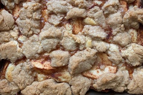 Smitten Kitchen Apple Crumb Cake, Apple Crumb Cake Recipe, Pastry Basket, Apple Crumb Cakes, Apple Crumb, Crumb Cake Recipe, Indulgent Food, Crumb Cake, Cooked Apples