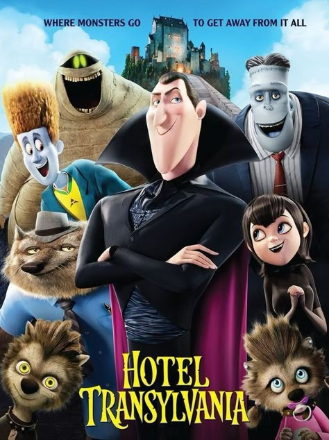 Fun Movies To Watch, Hotel Transylvania 2012, Best Animated Movies, Black Love Movies, Transylvania Movie, Hotel Transylvania Movie, Old Kids Shows, Good Animated Movies, Old Cartoon Shows