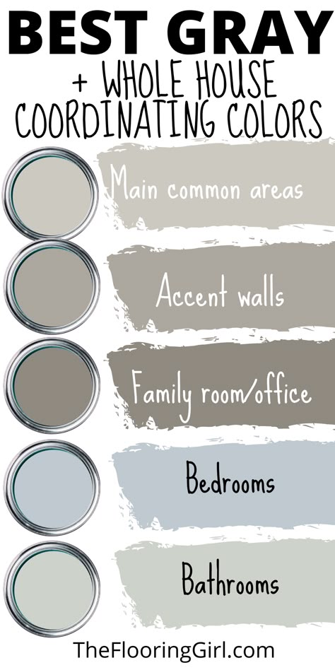 #homedecor #diydecorideas #homedecorideaslivingroom #diydecor #homedecorideas #diyhomedecor #homedecorideasdiy Sherwin Williams Repose Gray, Repose Gray Sherwin Williams, Best Gray Paint Color, Best Gray Paint, Koti Diy, Hiasan Bilik Tidur, Repose Gray, House Paint Interior, House Color Palettes