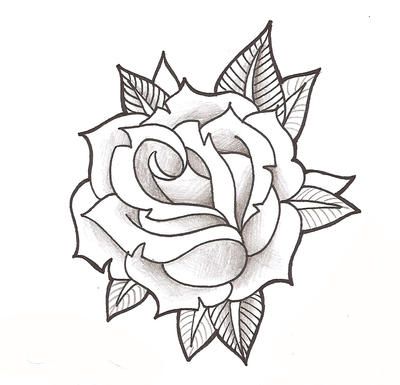 Roze by thingthatcandoit on DeviantArt Rose Outline Drawing Tattoo Ideas, Viii Tattoo, Rose Tattoo Outline, Rose Tattoo Stencil, Lion Mandala, Catrina Tattoo, Rose Drawing Tattoo, Rose Hand Tattoo, Rose Stencil