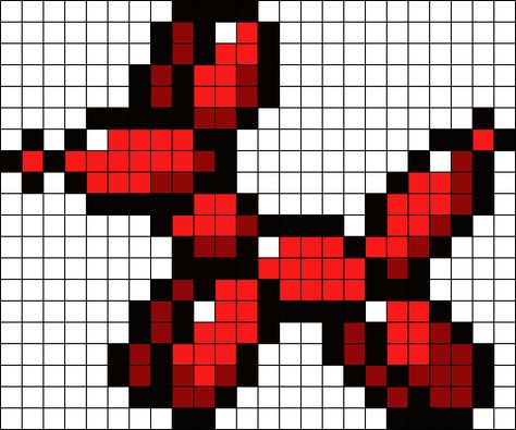 Animal Kandi, Easy Perler Bead Patterns, Easy Perler Beads Ideas, Easy Pixel Art, Pixel Art Templates, Pattern Maker, Pixel Drawing, Perler Bead Templates, Diy Perler Bead Crafts