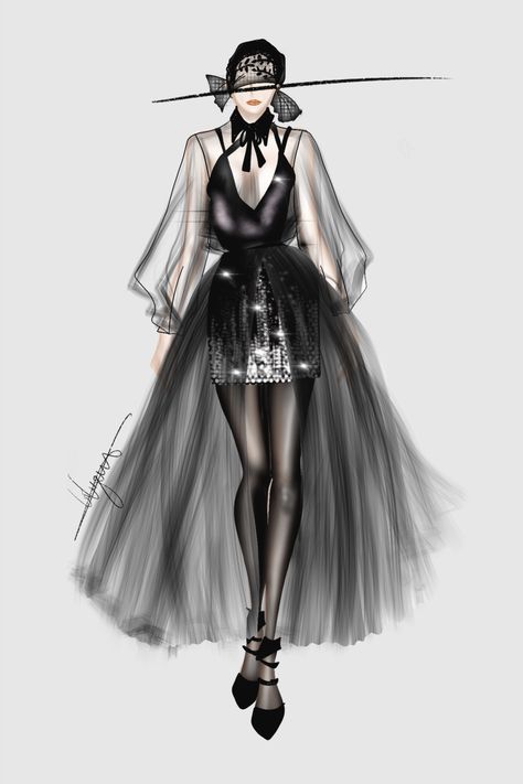 I used Apple pencil to draw them with Procreate on iPad Pro. This channel shows some of my fashion illustrations | sketches. Tulle Fashion Illustration, Procreate Fashion Illustration, Tulle Skirt Fashion, Illustration Of Women, Women Tulle Skirt, Procreate Fashion, Tulle Fashion, Fashion Designer Aesthetics, Figure Sketches