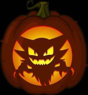 Pokemon Pumpkin Stencils, Haunter Pokemon, Pokemon Pumpkin, Zombie Pumpkins, Halloween Pumpkin Stencils, Pumkin Carving, Halloween Pumpkin Designs, Pumpkin Carving Patterns, Halloween Crafts Decorations