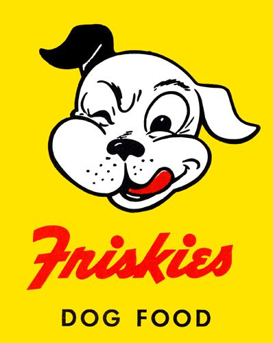 Friskies dog Nerdy Decor, Advertising Pictures, Retro Gym, Retro Dog, Retro Ads, Pit Bike, Good Cartoons, Dog Illustration, Vintage Landscape