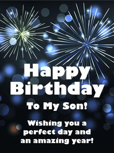 Wising You a Perfect Day! Happy Birthday Card for Son Happy Birthday To My Son, Happy Birthday Son Wishes, Happy Birthday Wishes For Her, Happy Birthday Son Images, Happy Birthday Wishes For Him, Happy Birthday Wishes Sister, Son Birthday Quotes, Birthday Wishes For Kids, Birthday Wishes For Son