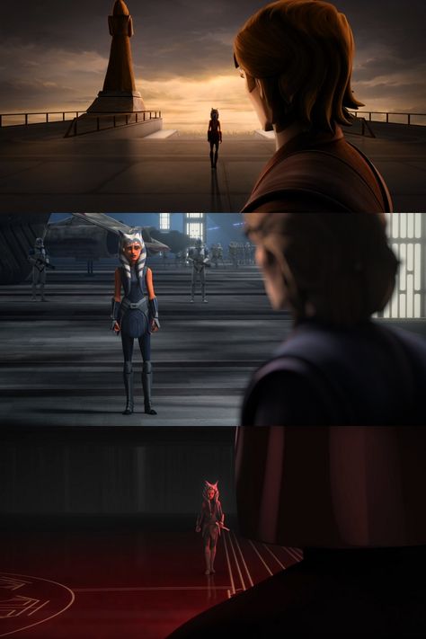 Anakin and Ahsoka heartbreaking moments | #StarWars #TheCloneWars #Rebels Anakin Vader, Star Wars Ahsoka, Star Wars Jokes, Star Wars Wallpaper, Star Wars Artwork, Ahsoka Tano, Star Wars Fan Art, Star Wars Images, Star Wars Pictures