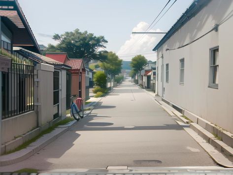 • Generated by AI_Mirror #alleyway #hallway #residential_area #street_alley #daytime #background #anime_background #Ai #AI_Mirror Anime Alleyway Background, Anime Alleyway, Alleyway Background, Day And Time, Anime Background, Hallway, Anime