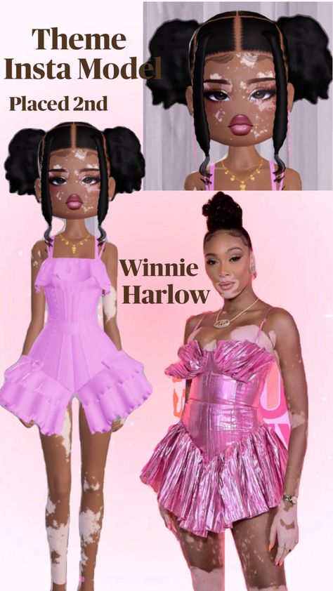 #dti #dresstoimpress #instamodel #outfit #winieharlow #roblox Insta Model, Winnie Harlow, Insta Models, Dress To Impress