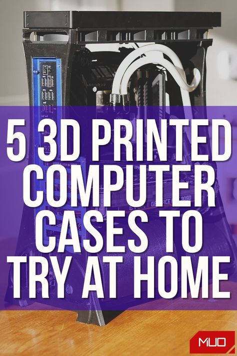 3d Printed Computer Case, Pc Build Ideas, Diy Pc Case, Arduino Beginner, Pc Building, Diy Pc, Technology Diy, Computer Cases, Technology Projects