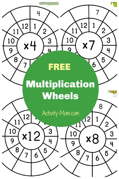 Grade 3 Multiplication Activities, Montessori Multiplication Free Printable, Multiplication Flower Printable Free, Diy Multiplication Games, Multiplication Crafts For 3rd Grade, Multiplication Wheel Printable Free, Fun Math Worksheets Middle School, Fun Multiplication Worksheets, Multiplication Games Free Printables