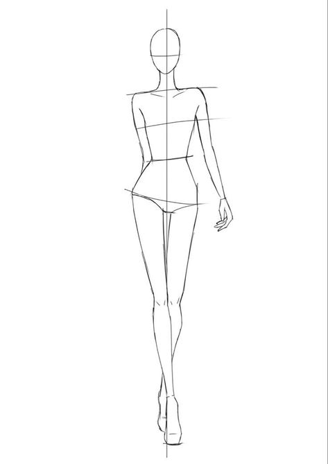 Lukisan Fesyen, Body Illustration, Fashion Sketchbook Inspiration, Lakaran Fesyen, Fashion Illustration Poses, Fashion Model Sketch, Fashion Illustration Tutorial, Fashion Figure Drawing, Výtvarné Reference