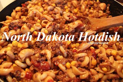 North Dakota Hotdish  From North Dakota and we never called it "Funeral Hotdish" as she says is the real name.  We called it Hamburger Hotdish.  It isn't uncommon for it to be part of the meal after a funeral, but it is also popular at any larger gatherings like weddings, birthdays, graduations, etc. - HF Tomato Hotdish, Hamburger Hotdish, Hotdish Recipes, Food Growing, Rochester Mn, Hot Dish, Small Pasta, Hot Dishes, Tomato Soup