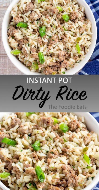 Instant Pot Dirty Rice, Dirty Rice, Instant Pot Air Fryer, Diner Recept, Instant Pot Meals, Best Instant Pot Recipe, Creole Seasoning, Instant Pot Dinner, Easy Instant Pot Recipes