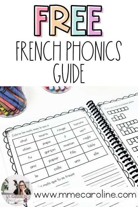 French Phonics Activities, Elementary French Lessons, Kindergarten French, French Sounds, Phonics Stories, French Kindergarten, French Immersion Kindergarten, Teaching French Immersion, French Phonics