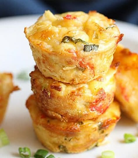 Muffin Cup Frittata, Mini Quiche Brunch Display, Crustless Quiche In Muffin Tins, Crustless Quiche Cups Muffin Recipes, Mini Quiche Filling Ideas, Muffin Quiche Recipes Crustless, Mini Muffin Quiche Recipes, Quiche Filling Recipes, Mini Quiche Recipes Crustless