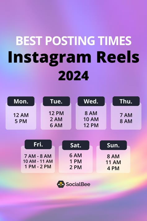 But did you know that finding the best time to post Reels on Instagram is key to maximizing your visibility and engaging with your audience effectively? Instagram Reel Effect, Best Time To Post Reels On Instagram, Reels Instagram Caption Ideas, Best Time To Post On Instagram 2024, Best Times To Post On Instagram, Best Time To Post On Instagram, Instagram Post Times, Instagram Reel Ideas, Reels Instagram Ideas