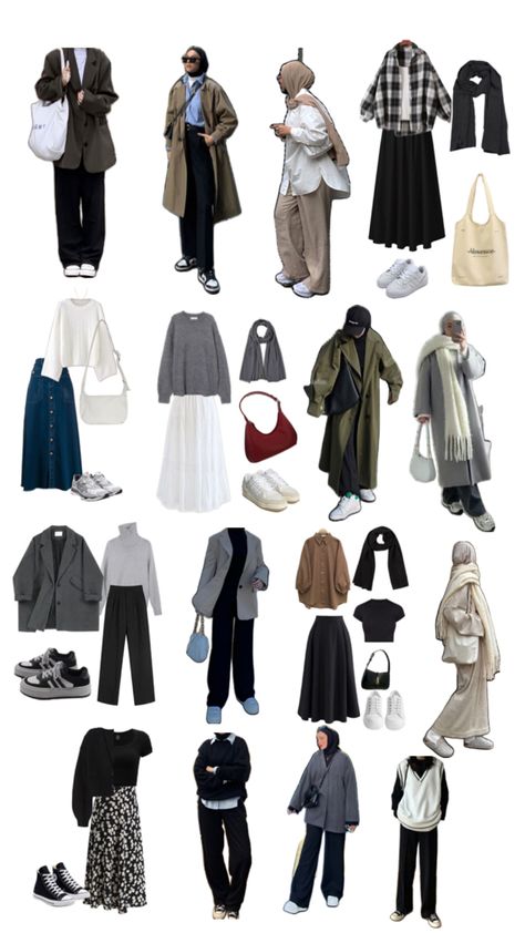 Christian Outfits Modesty, Modest Winter Outfits, Muslimah Fashion Casual, Modest Girly Outfits, Simple Winter Outfits, Simple Style Outfits, Modesty Outfits, Cute Modest Outfits, Muslim Outfits Casual